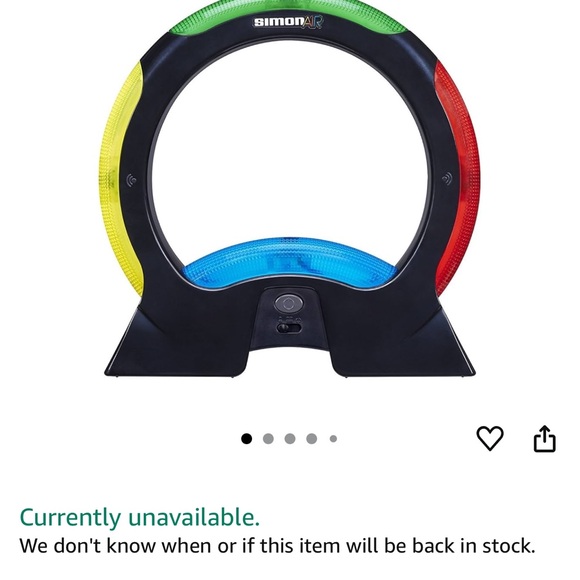 Simons Interactive Color Challenge Game - Red, Green, Blue - Picture 5 of 6